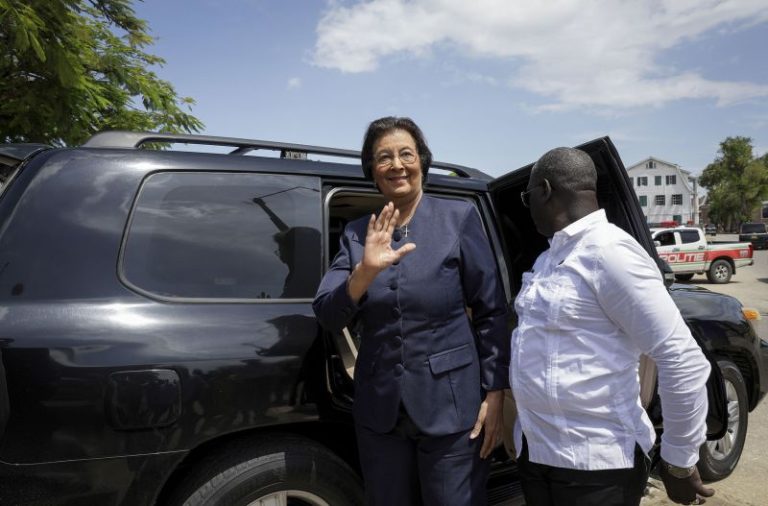 Suriname parliament elects first female president